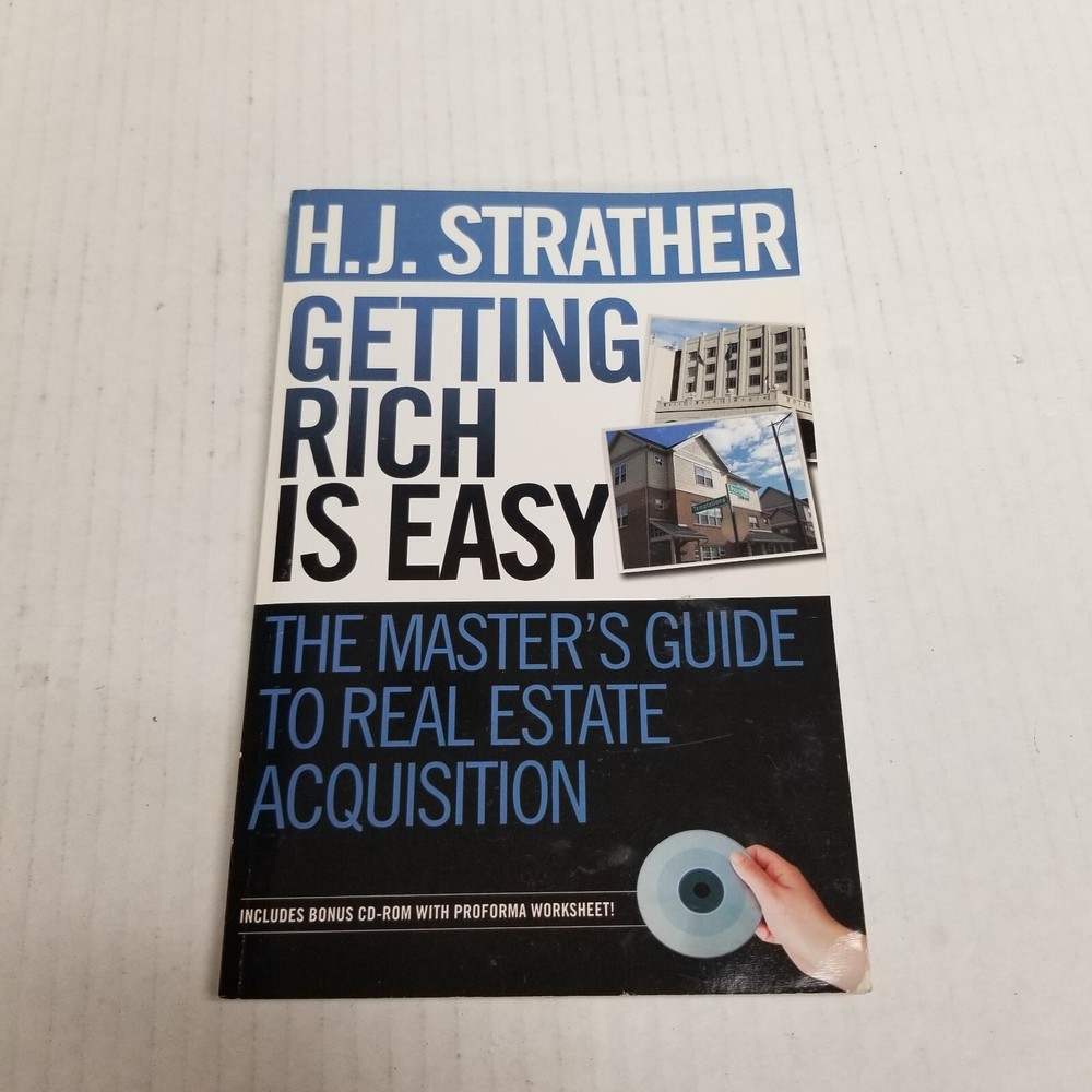 Getting Rich Is Easy: The Masters Guide to Real Estate Acquisition w/ cd - VG