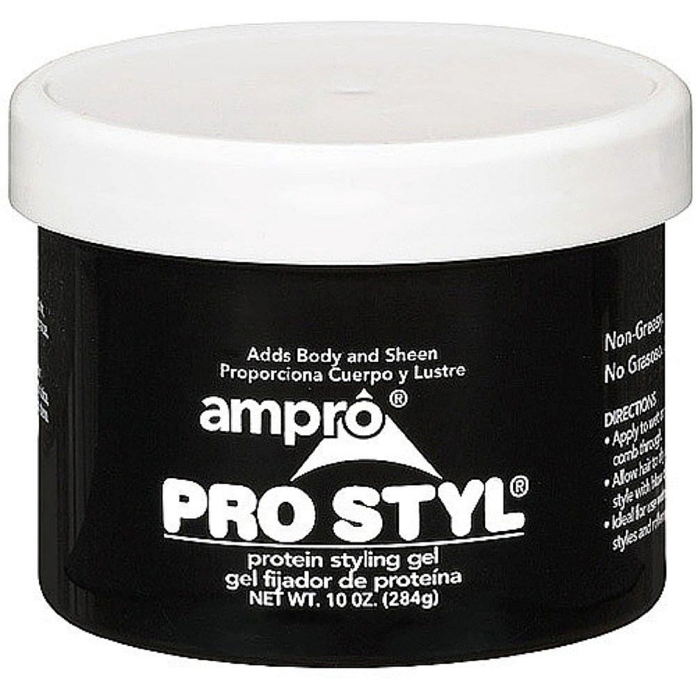Ampro Pro Styl Regular Hold Protein Styling Gel, Moisturizing 10oz (24 Pack)