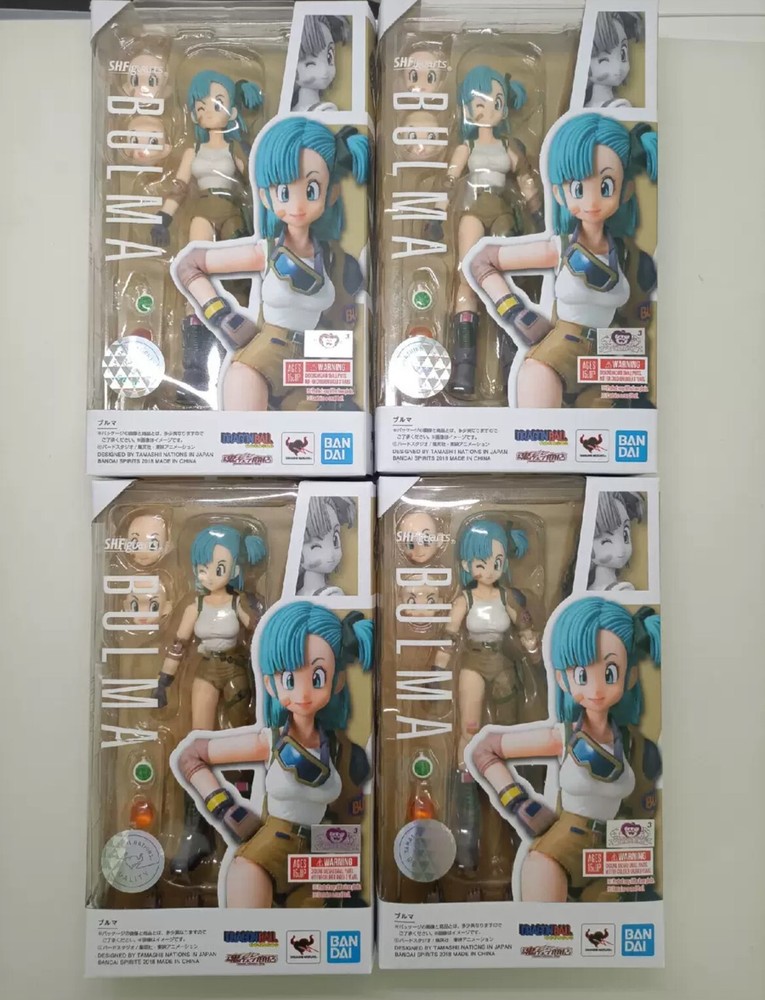 Bandai Tamashii Dragon Ball Z S.H. Figuarts Bulma Action Figure SHF Toy Gift New