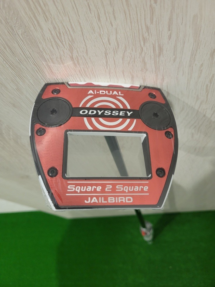 Odyssey AI‐DUAL SQUARE 2 SQUARE SCUARE JAILBIRD PUTTER 34 398168