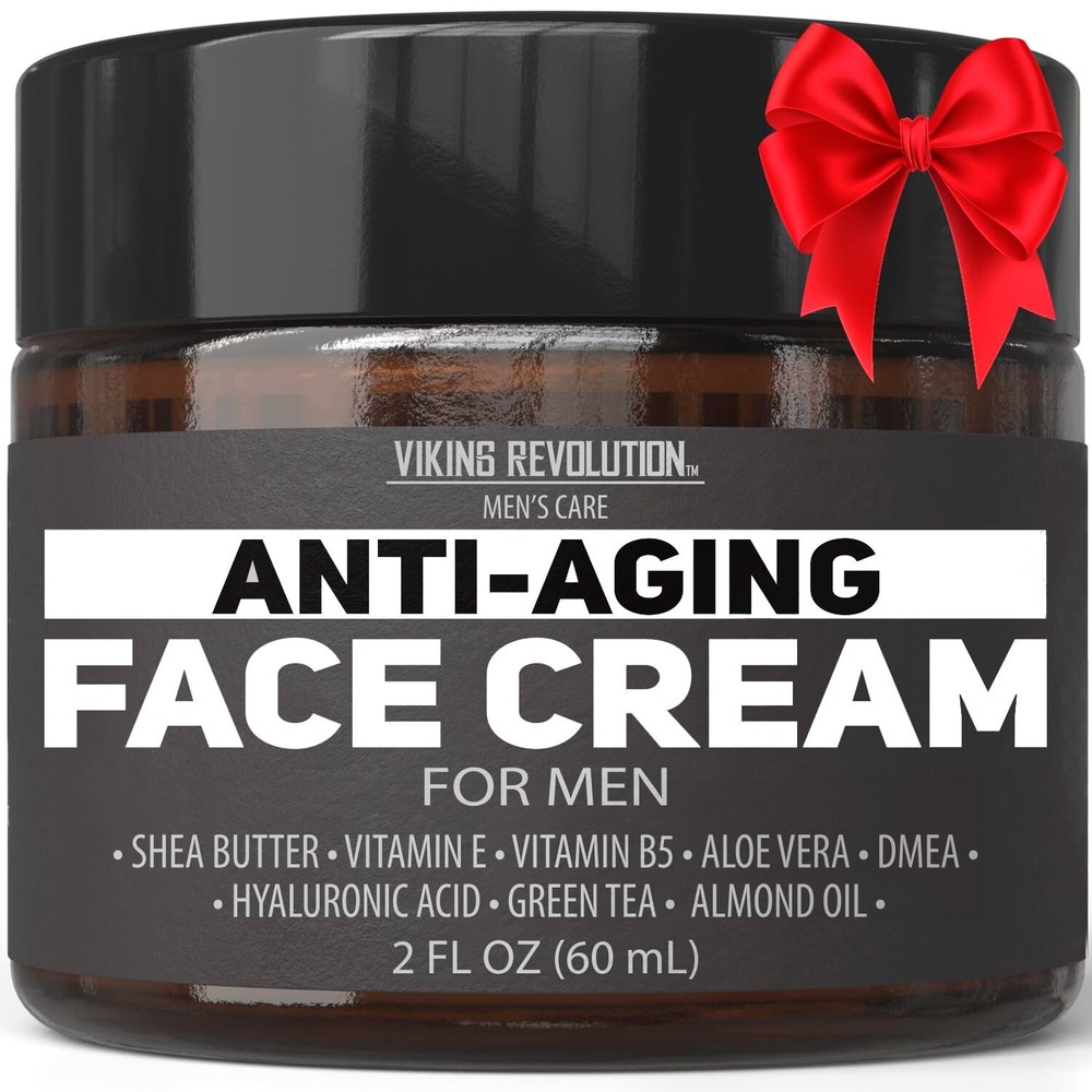 Mens Face Moisturizer Cream - anti Aging & Wrinkle for Men - Face Moisturizer fo