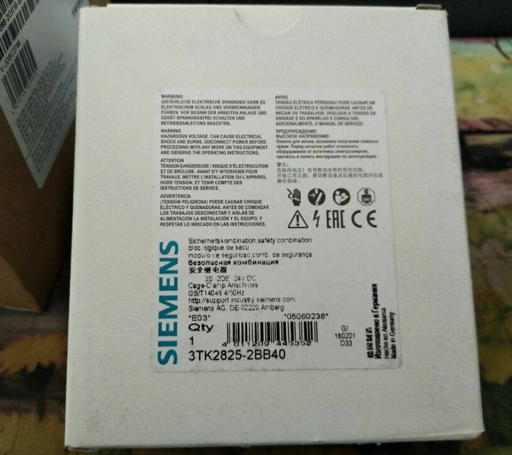 Siemens 3TK2825-2BB40 New In Box 3TK28252BB40 Expedited Shipping 1PC
