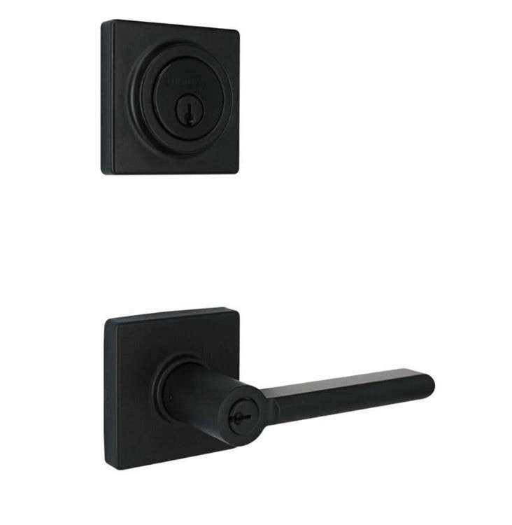 Defiant Tonebridge Single Cylinder Deadbolt Combo Matte Black 1009 429 124