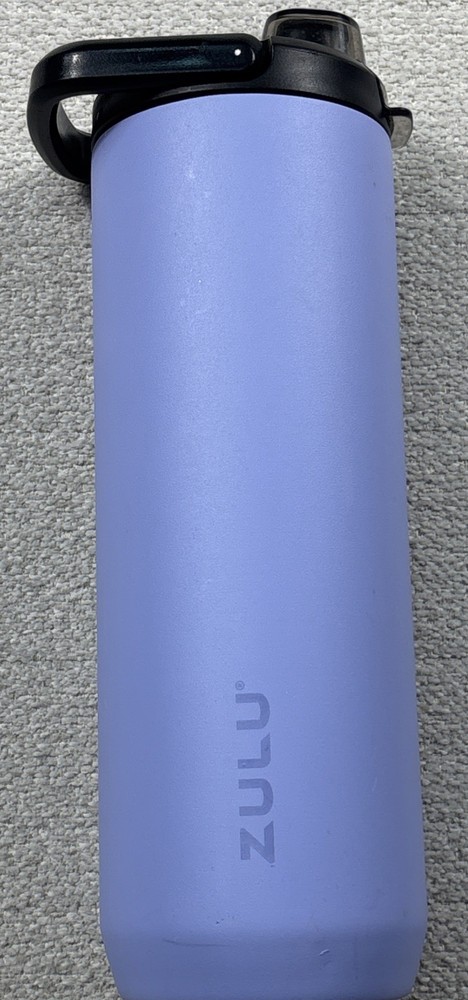 Zulu Athletic 24oz Water Bottle Lavender BPA Free 710ML