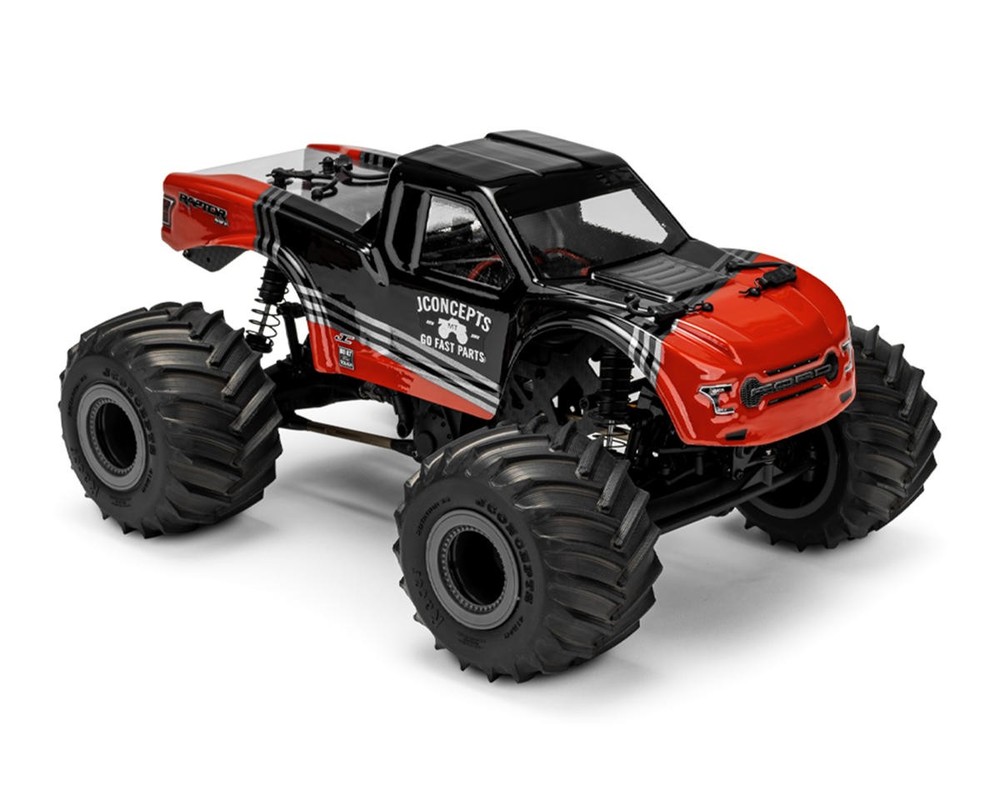 JConcepts Clear 2020 Ford Raptor Monster Truck Body JCO0625