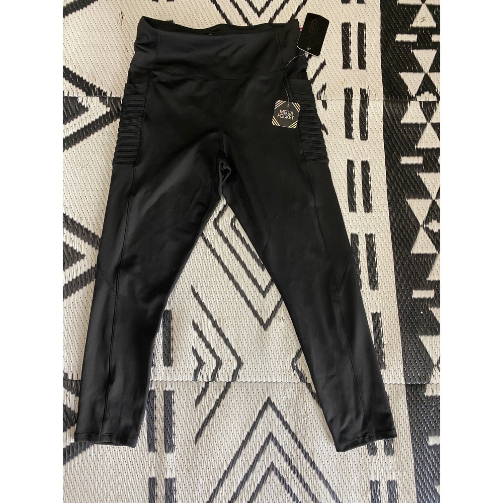 BSP Better Sports Performance Black Medium Leggings