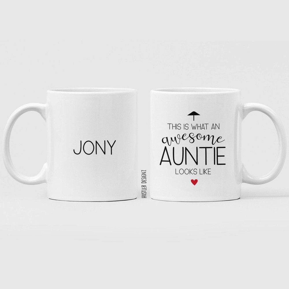 This Is What An Awesome Auntie Looks Like Auntie Gift Auntie Mug Aunt Mug Gift