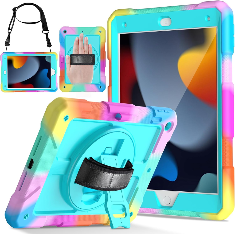 Shockproof 10.2 Inch iPad Case for 7th/8th/9th Gen 2019-2021 Models