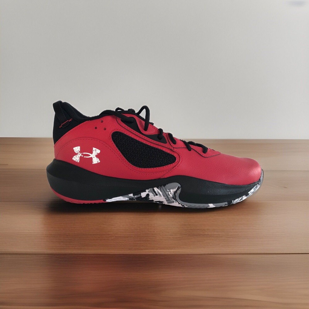 Under Armour Red Basketball Shoes Men’s Size 10.5 UA Lockdown 6 Sneakers New