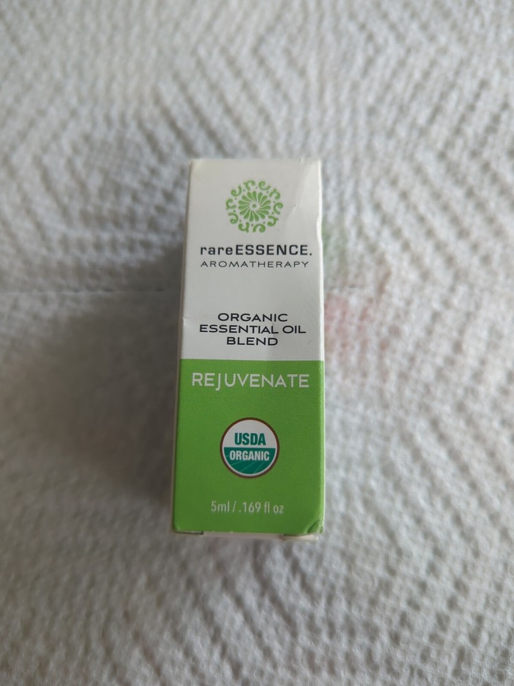 rareESSENCE Rejuvenate Aromatherapy Organic Essential Oil Blend New