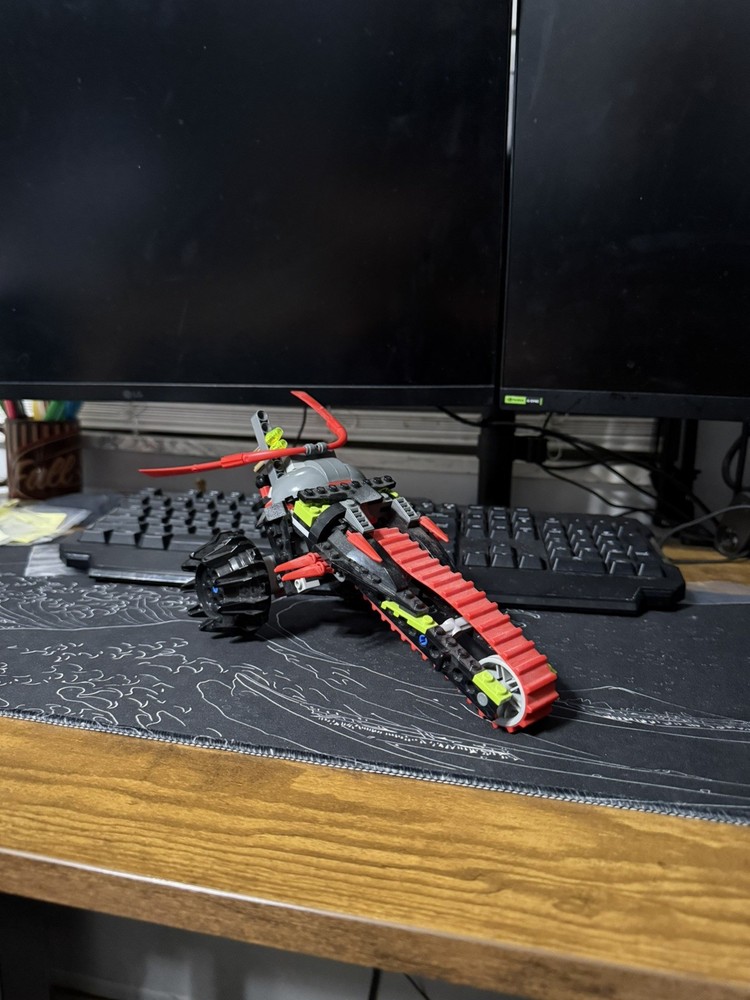 LEGO Ninjago Warrior Bike 70501 Complete Set Jay Minifigure no manual or figs