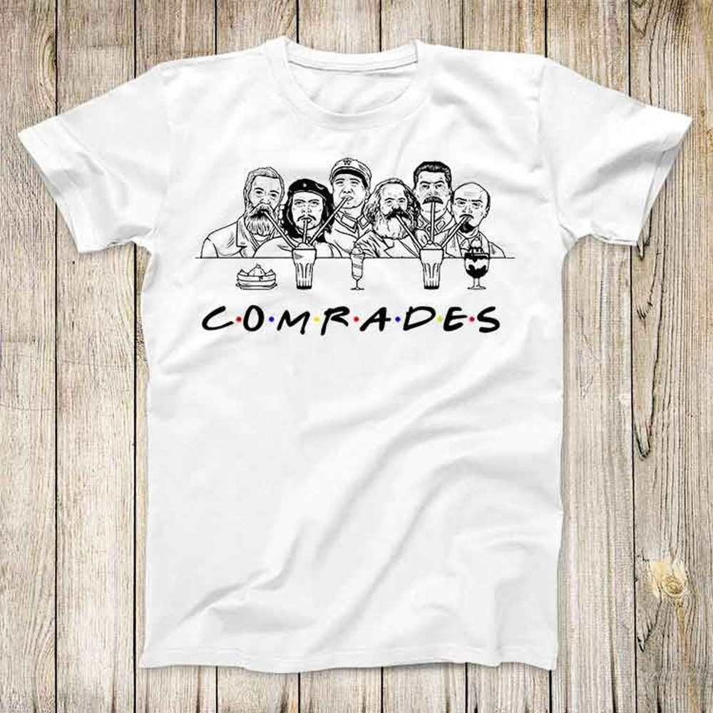 Comrades Funny Che Guevara Karl Max,  Revolution Rebel Resist, Unisex Shirt