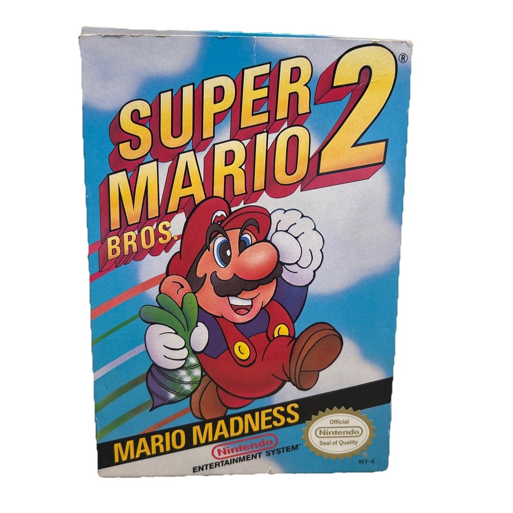 Super Mario Bros. 2 NES - Complete - All Original
