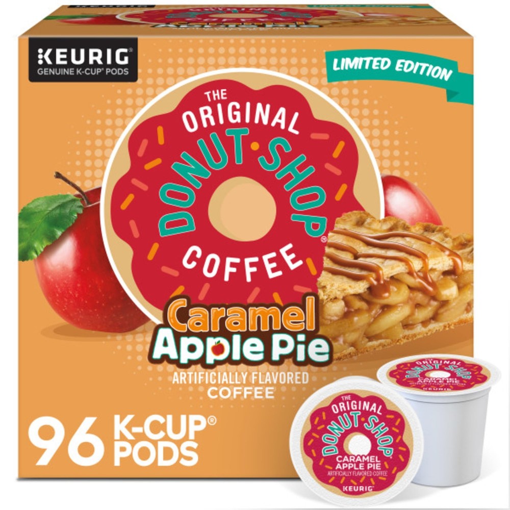 Original Donut Shop Caramel Apple Pie Light Roast Keurig K-Cup Pods