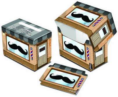 Mustachio Full-View Deck Box Ultra Pro GAMING SUPPLY BRAND NEW ABUGames