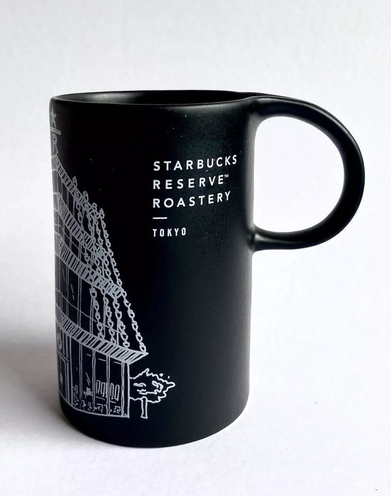 Starbucks Reserve Tokyo Roastery Limited Edition Japan Illustration Mug Rare Collectible