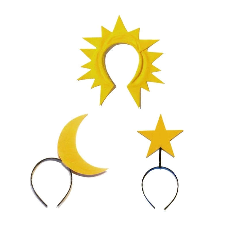 Festive Star Headband for Christmas Halloween Parties Daily Wear