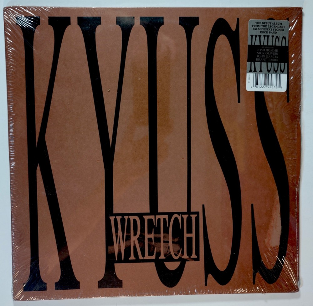 Kyuss Wretch 2 LPs Reissue Rhino SEALED Hype sticker