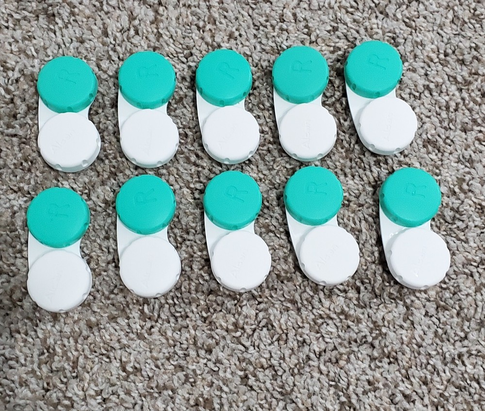 Bausch Lomb Contact Lens Storage Case - 10Cases Bulk _10PK Included