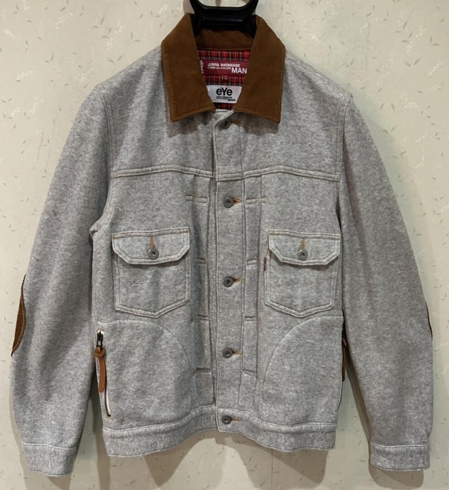 JUNYA WATANABE MAN COMME des GARCONS× Levi's Elbow Patch Blouson Jacket Men's S.