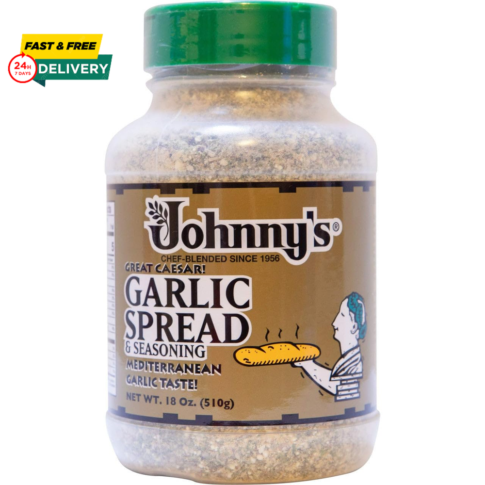 Johnny'S Garlic Spread and Seasoning, 18 Oz