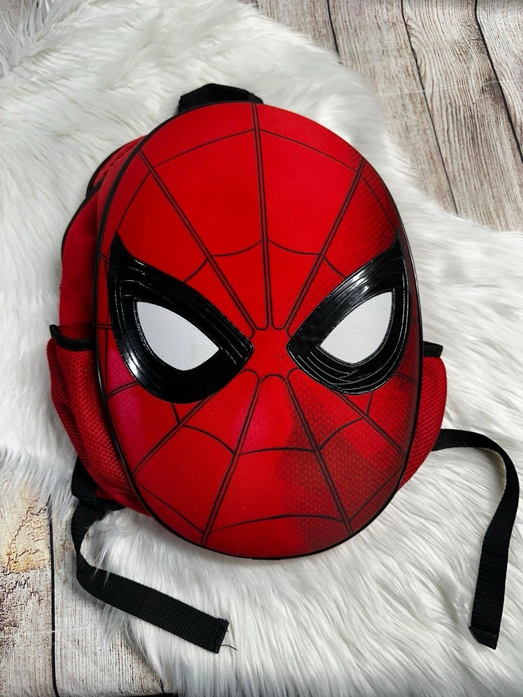 Disney Store Marvel Spiderman Backpack Boys Reads “Bryson”