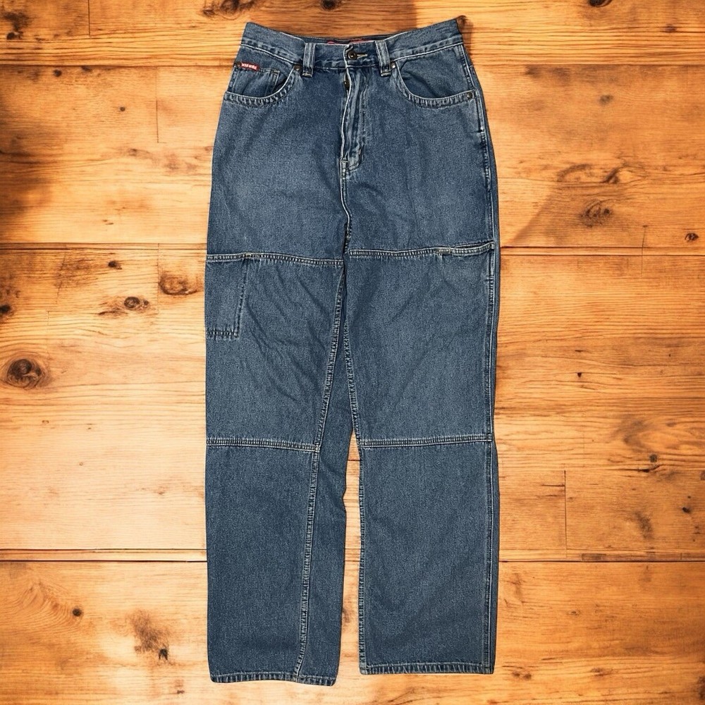 Y2K Vintage Ecko Unltd Distressed Baggy Double Knee Jeans 30x30