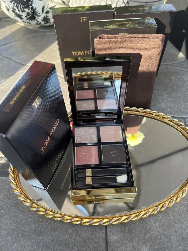 TOM FORD Eye Color Quad Eyeshadow Palette, 35Oz 20 Disco Dust New Authéntic👁️