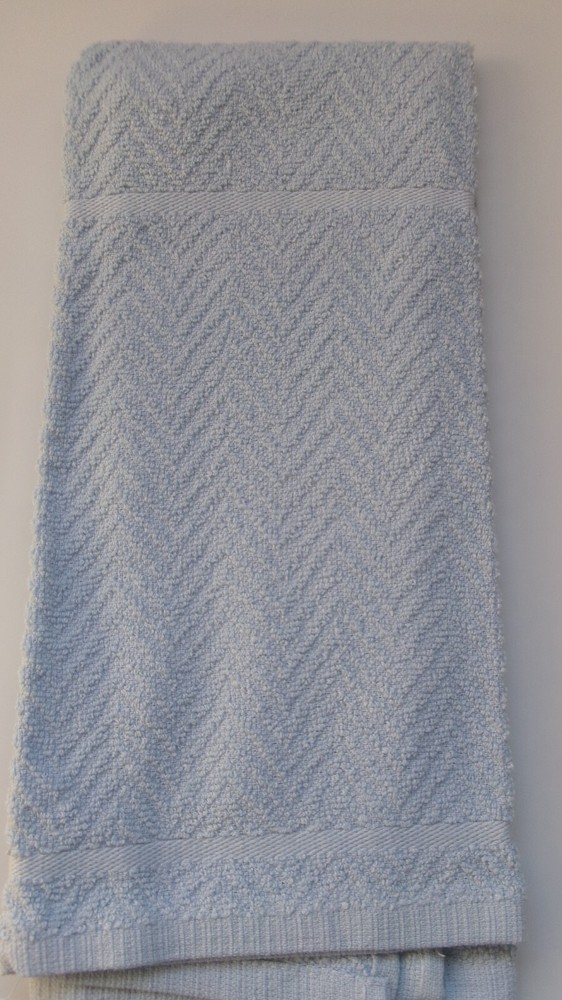 FULL uncut SOLID LIGHT BLUE The Big One spring Kitchen Towel NEW-image