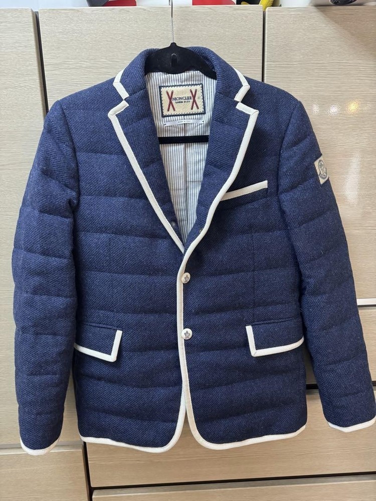 Moncler Gamme Bleu Rare Gum Blue Puffer Down Jacket