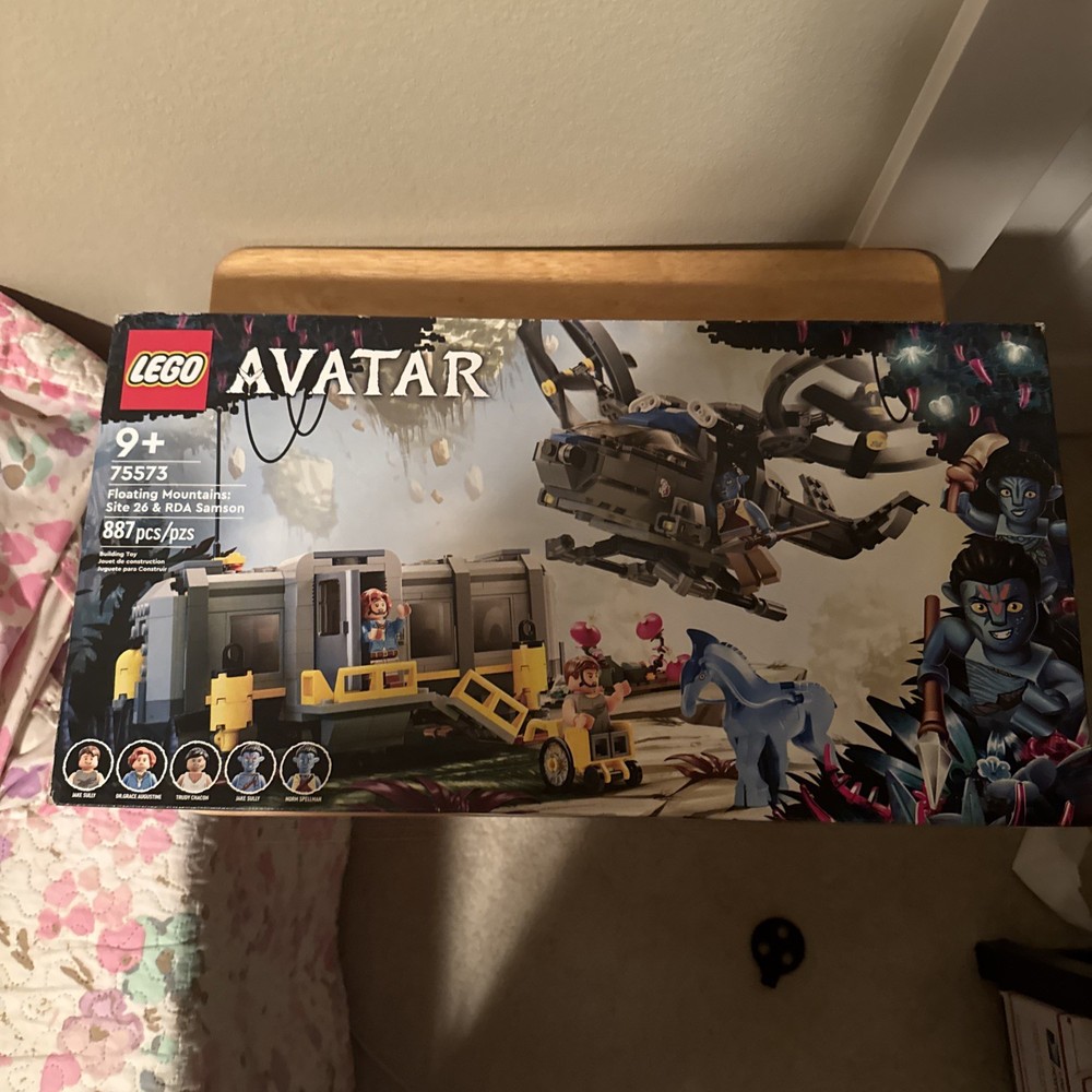 LEGO Avatar: Floating Mountains: Site 26 & RDA Samson (75573) New
