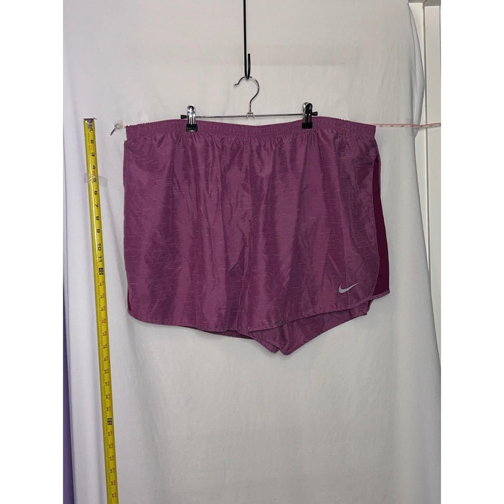 Nike Dri-FIT Women's Running Shorts Purple Size 3X Athletic Lightweight