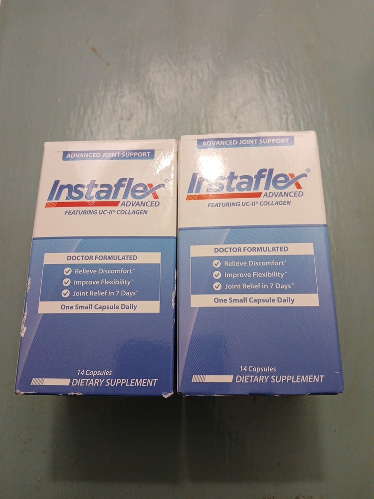 (2)~Instaflex Advanced Joint Support Relief - 14 Count Exp 06/25++