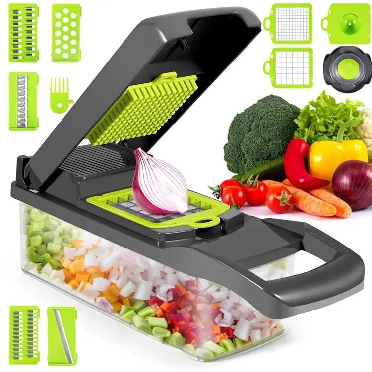 Vegetable chopper multifunction - shredder, chopper, slicer, (Clearance Sale!!!)-image