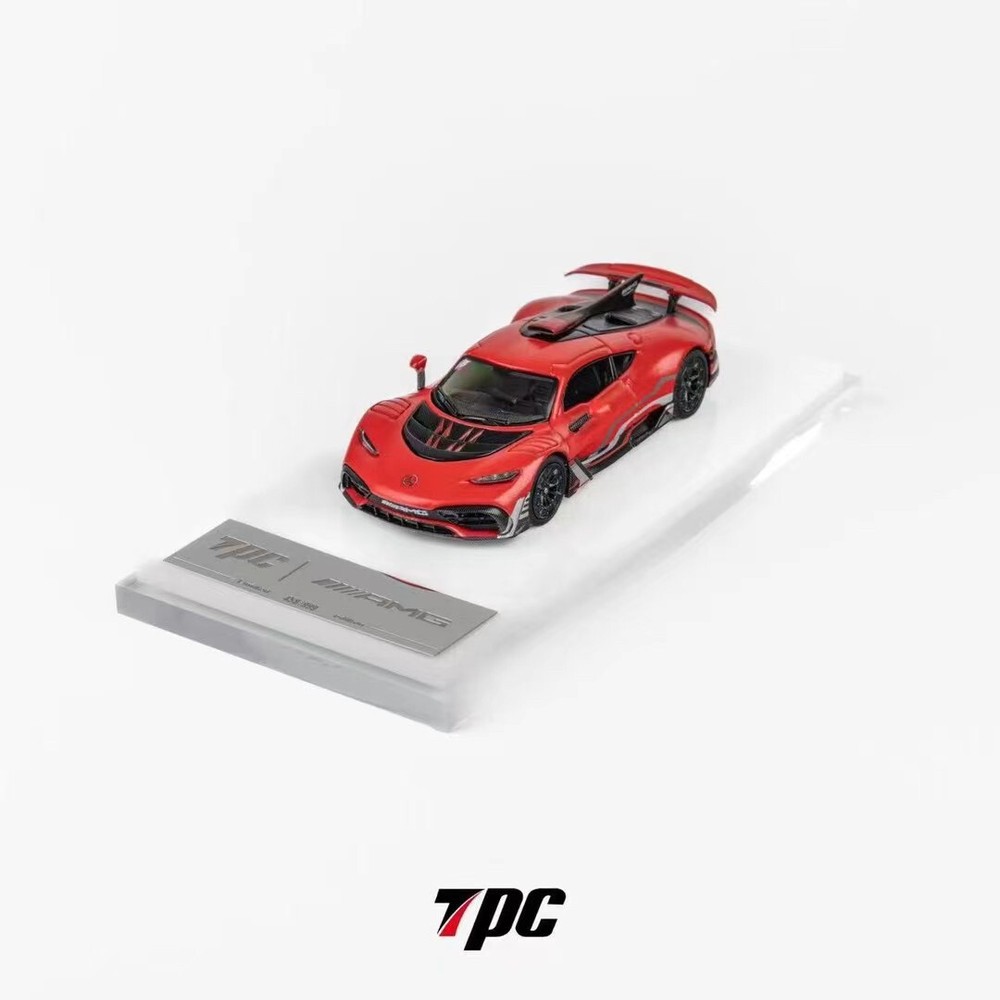 TPC 1:64 MERCEDES AMG ONE Limited Diecast Car Model Collection Red Alloy Vehicle
