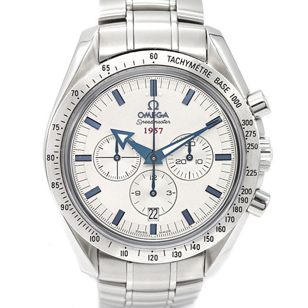 Omega Speedmaster Broad Arrow Chronograph 1957 Co-Axial 321.10.42 Silver Dial 84
