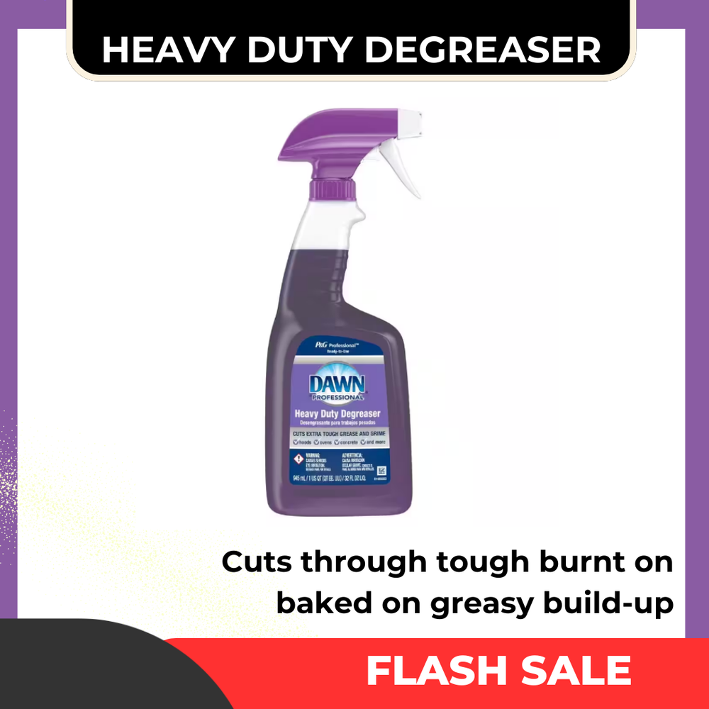 FLASH SALE - Professional Heavy Duty Degreaser Spray  32 fl oz-image