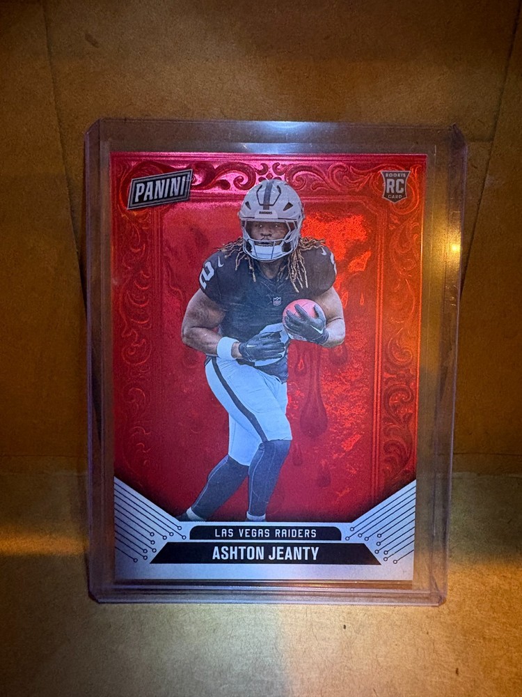 Ashton Jeanty 2025 Panini Cyber Monday RC /75 SP-image