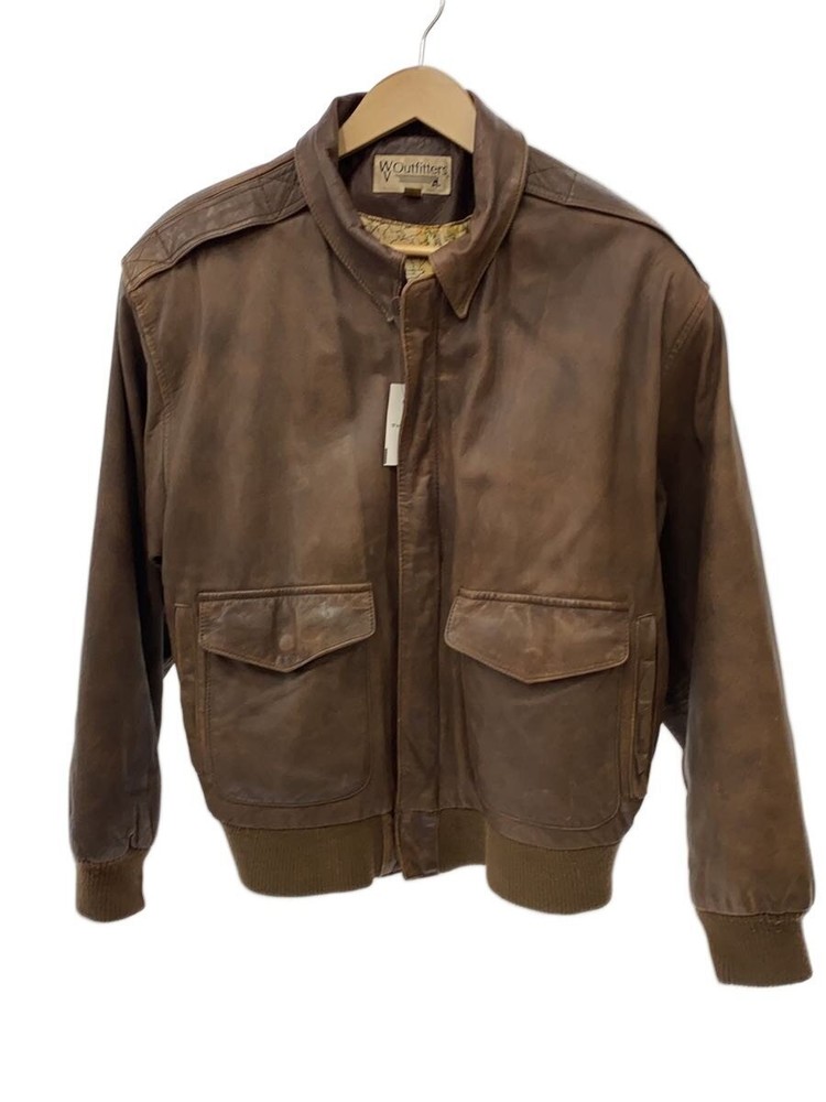 Leather Jacket Blouson/M/Leather/Brw// 3464