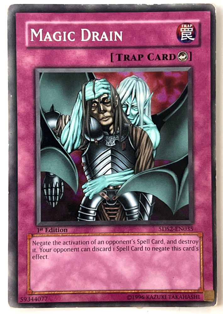Magic Drain 5DS2-EN035 Yu-Gi-Oh! 5D's 1st Edition