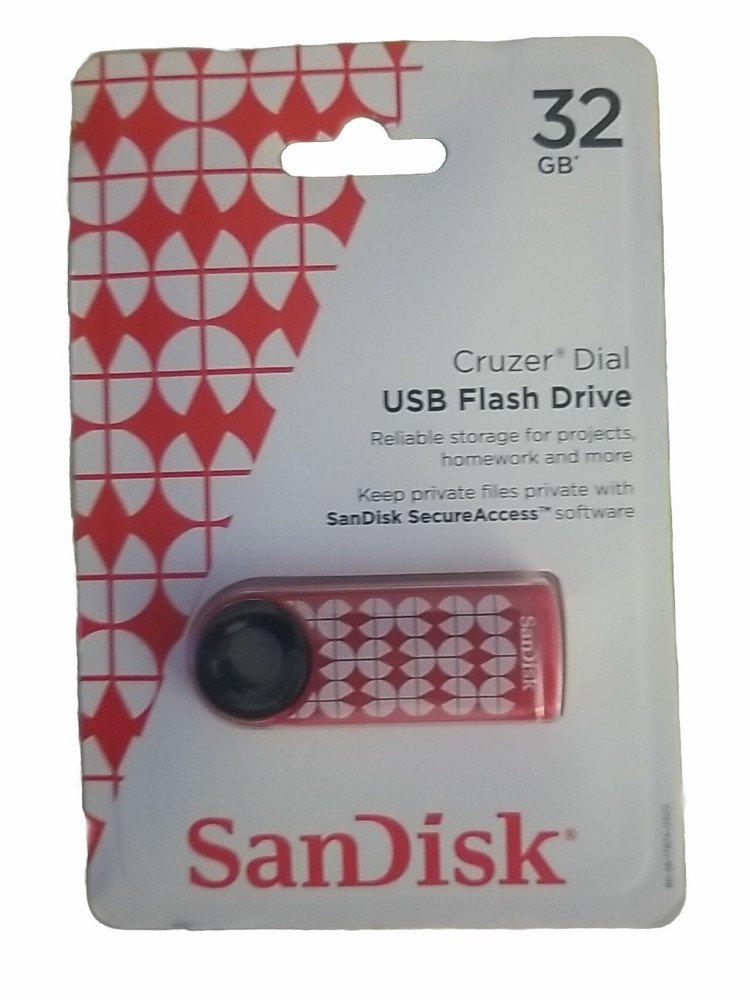 Sandisk  Cruzer Dial USB Flash  Drives