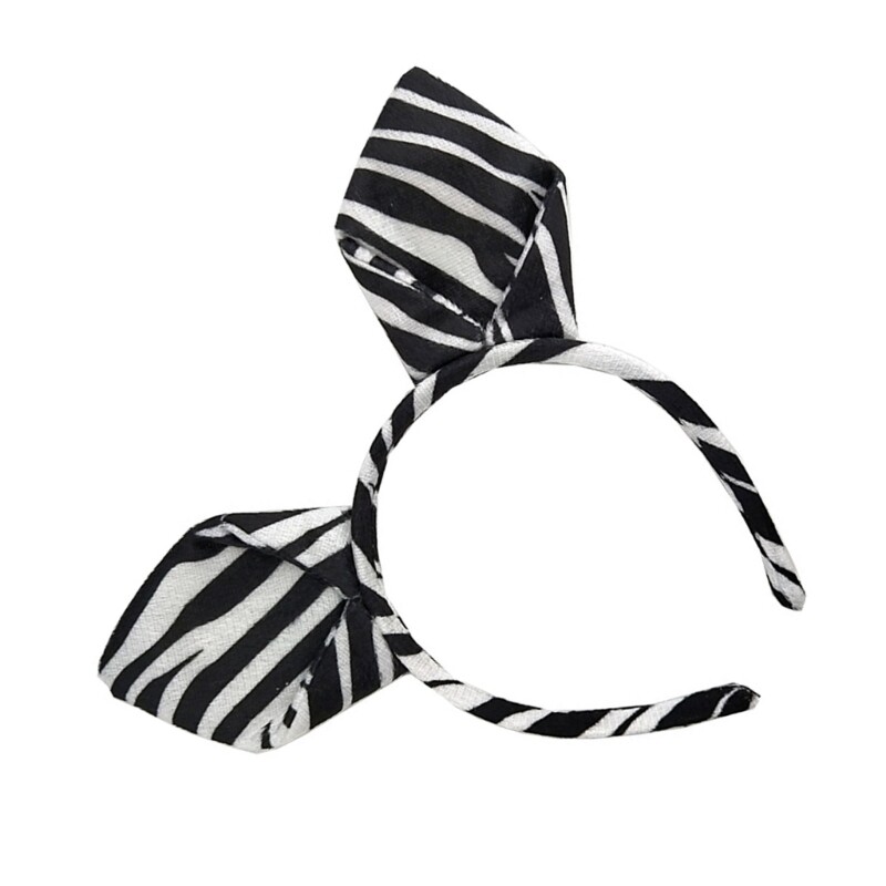 Girl Halloween Zebra Hairbands Photo Studio Props Fun Ears