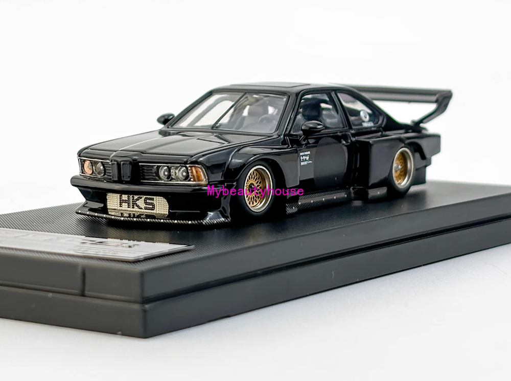 SW 1:64 635 CSI Sharknose Widebody Racing Sports Model Diecast Metal Car