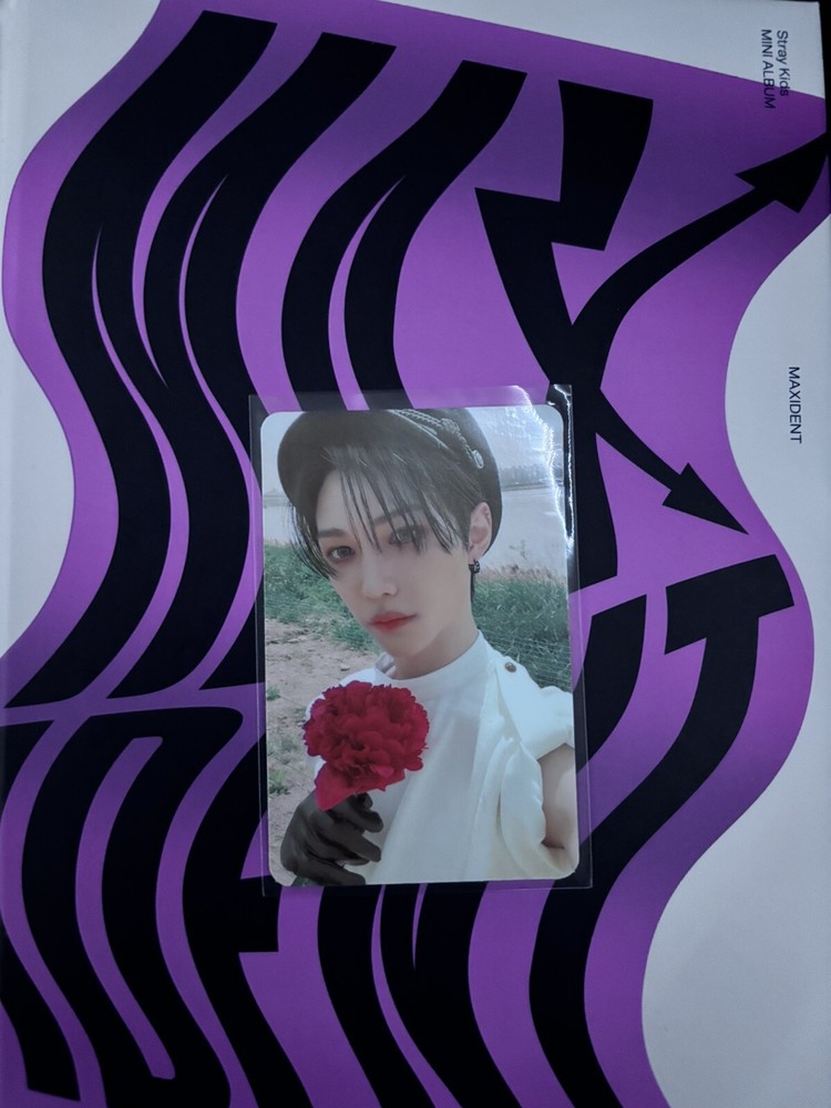 Stray Kids Felix MAXIDENT Official Photocard Limited Go Version