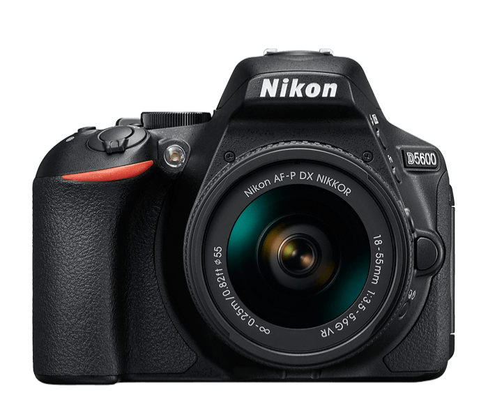 Nikon D5600 24.2 MP Digital SLR Camera - Black (Kit with 18-55mm lense)