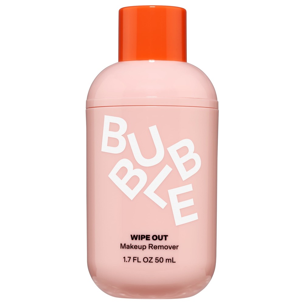 Bubble Skincare Wipe Out Makeup Remover, for All Skin Types, 1.7 fl oz / 50ml