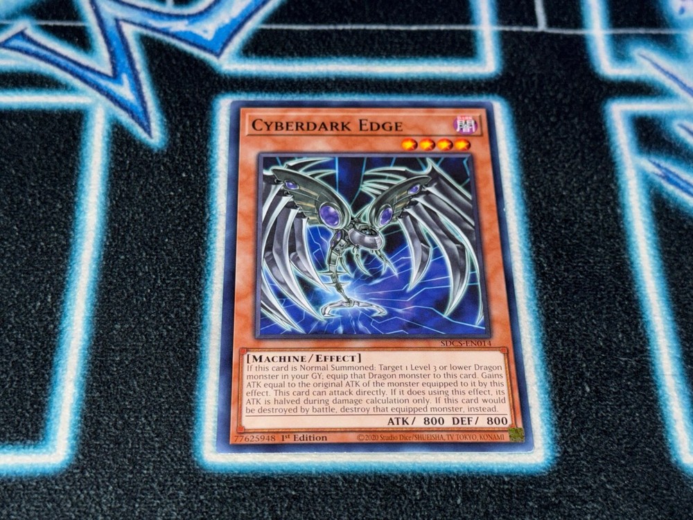 Cyberdark Edge SDCS Common Card for Yu-Gi-Oh Deck Builders