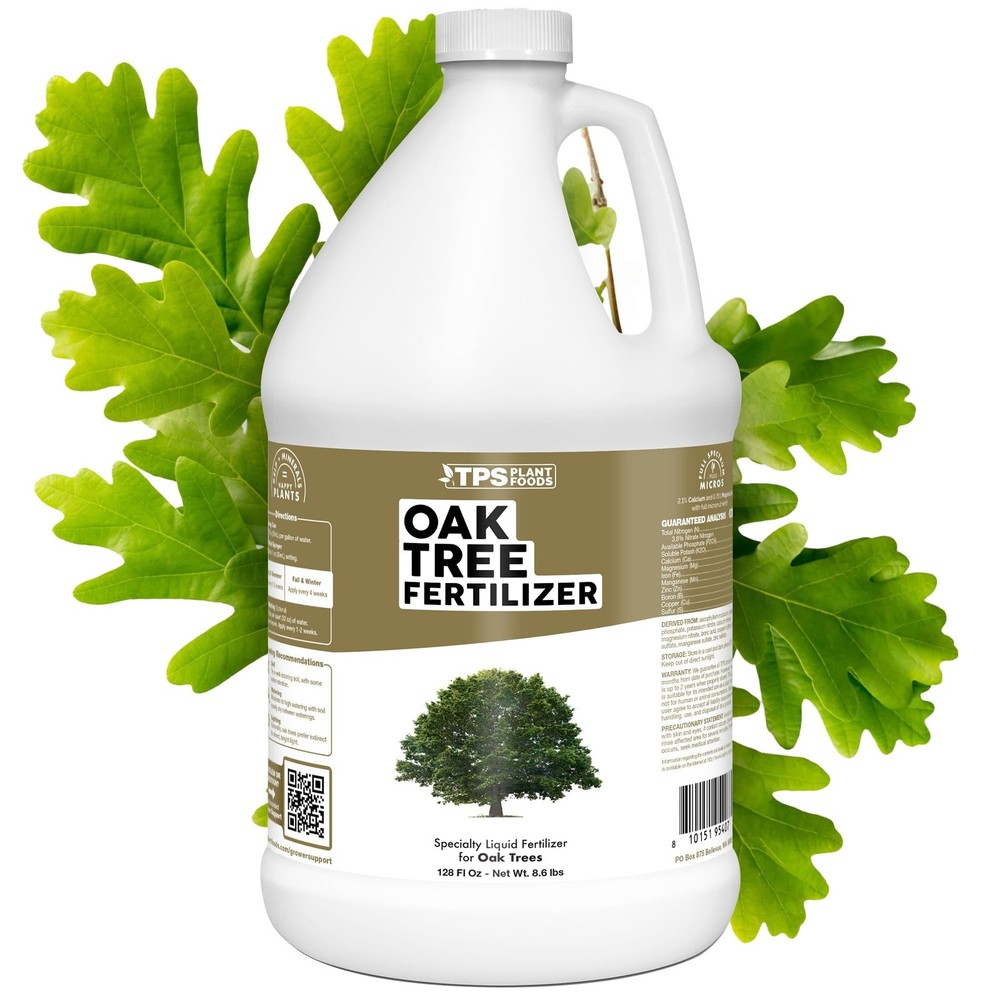 Oak Tree Fertilizer, Complete Liquid Oak Tree Plant Food, 1 Gallon (128 oz)