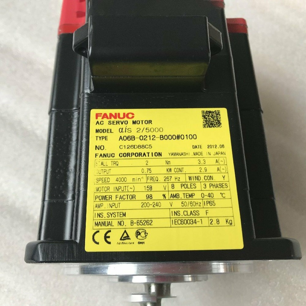 1PCS A06B-0212-B000#0100 Used For servo motor #A6-37