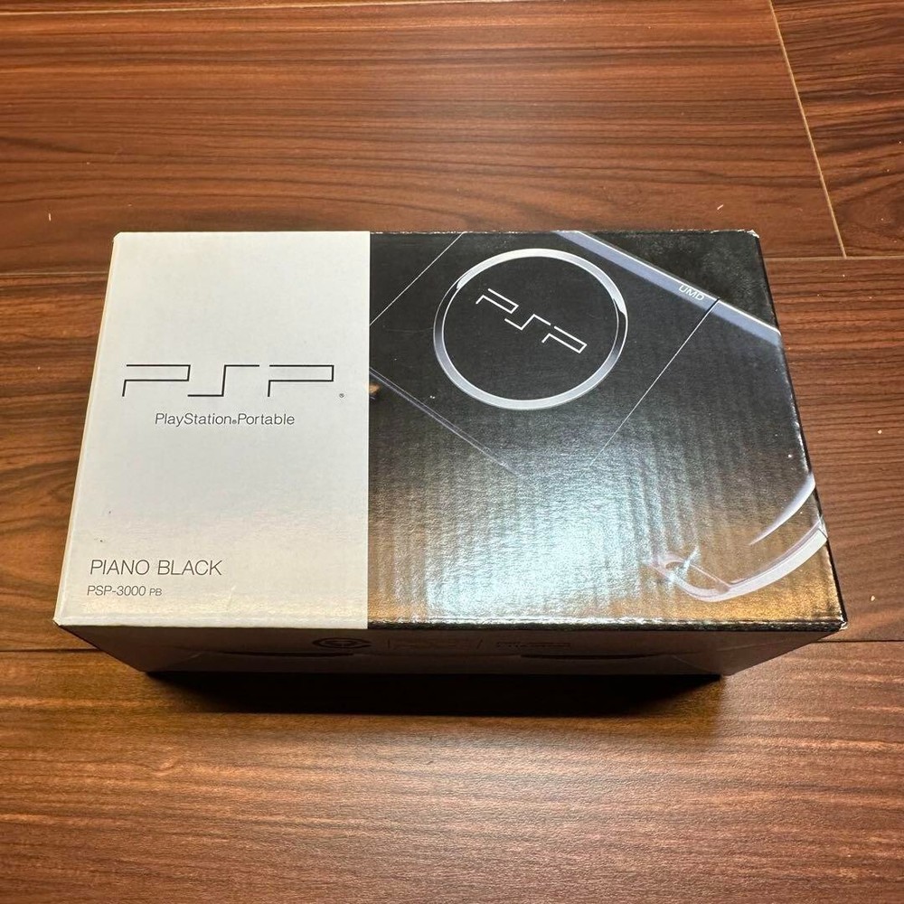 Sony PSP 3000 Piano Black Japan Edition Portable Gaming System No Battery
